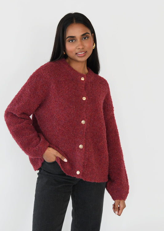 Gilet Douillet en Laine Bouclée