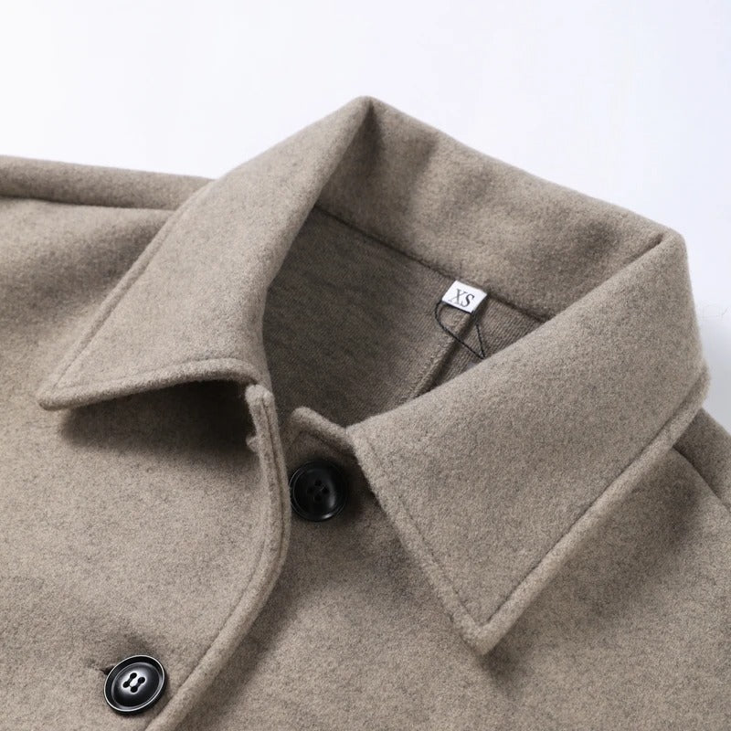 veste en laine femme – minimaliste chic pour l’automne/hiver